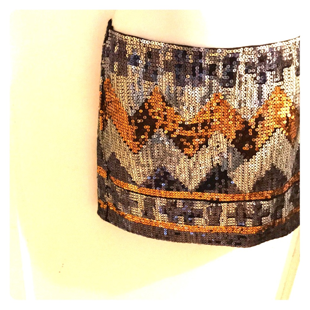 Sequence Mini Skirt